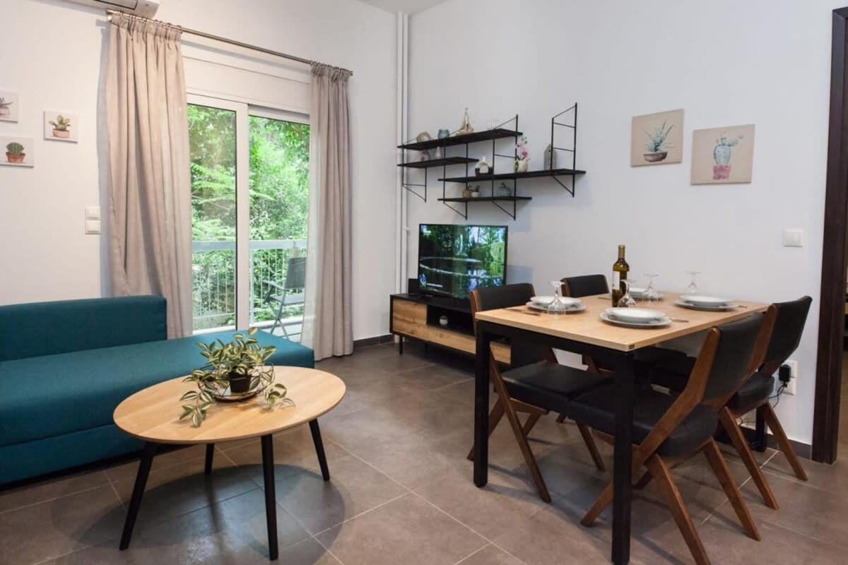 Elegant Urban Escape 1 Bd Apt In Kolonaki Lägenhet Aten Exteriör bild