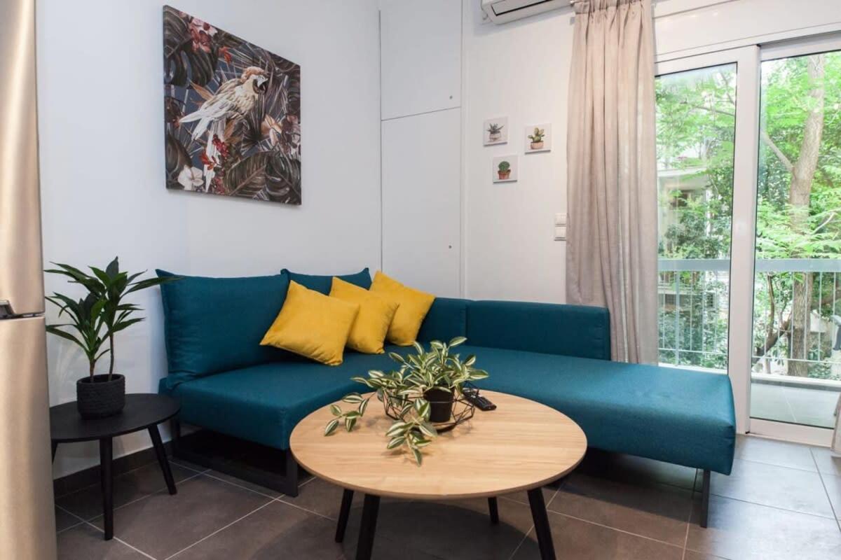Elegant Urban Escape 1 Bd Apt In Kolonaki Lägenhet Aten Exteriör bild